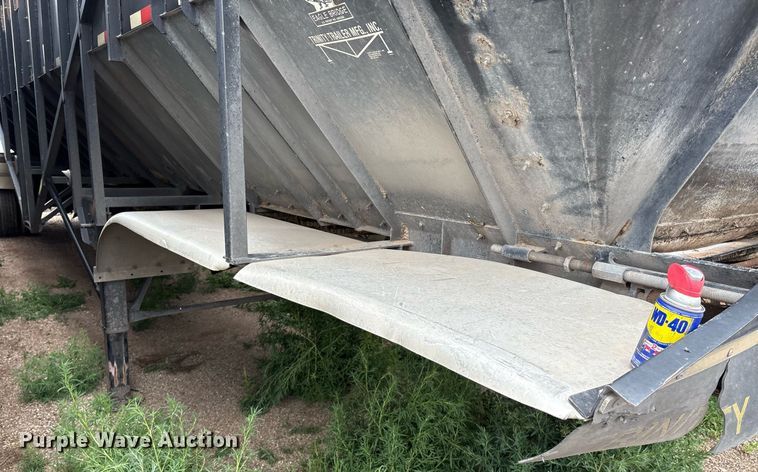 image for item DX7987 2012 Trinity  Eagle Bridge live bottom trailer