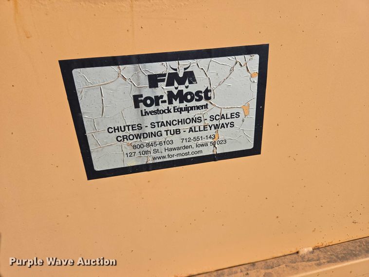 image for item DY1336 For-Most livestock scale