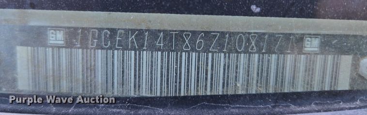 image for item DY1341 2006 Chevrolet Silverado 1500 pickup truck