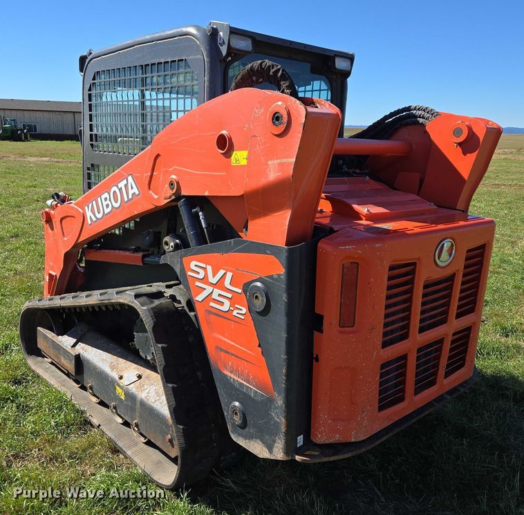 image for item DY1342 Kubota SVL 75-2 tracked skid steer loader