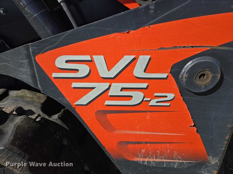 image for item DY1342 Kubota SVL 75-2 tracked skid steer loader