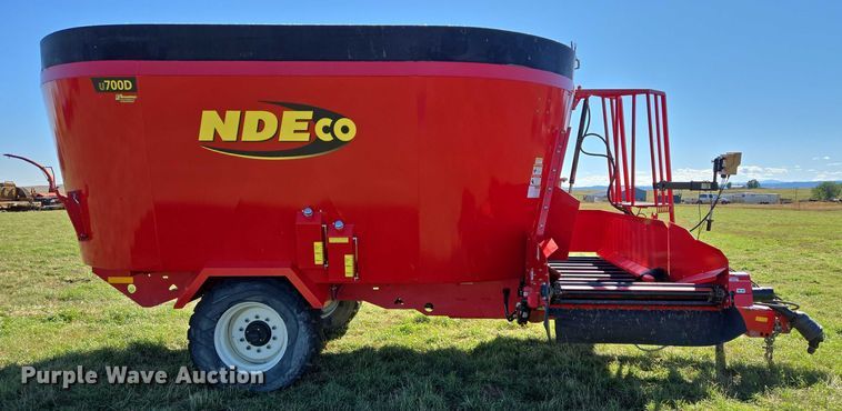 image for item DY1343 2022 NDE Co U700D feed grinder/mixer
