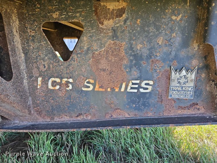 image for item DY1345 2000 Trail King LSC Series drop deck trailer