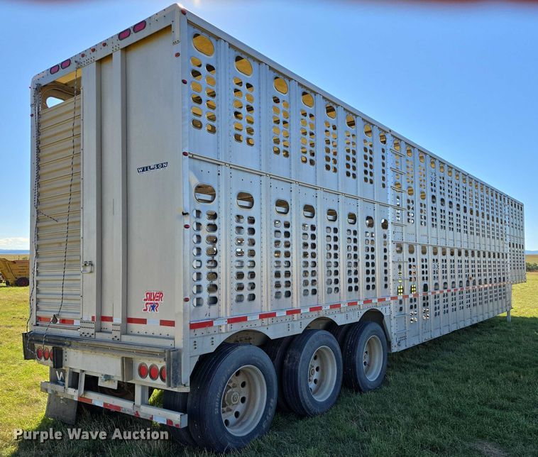 image for item DY1346 2015 Wilson PSDCL-402 livestock trailer