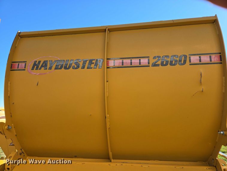 image for item DY1347 Haybuster 2660 bale processor