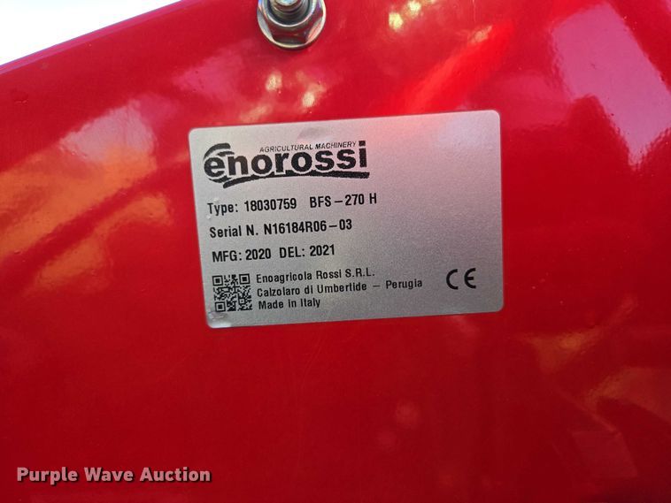 image for item DY1351 2020 Enorossi BFS-270H sickle mower