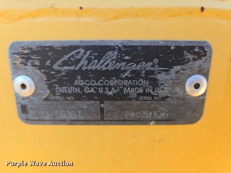 image for item DY1356 Challenger PTS16 swather / windrower