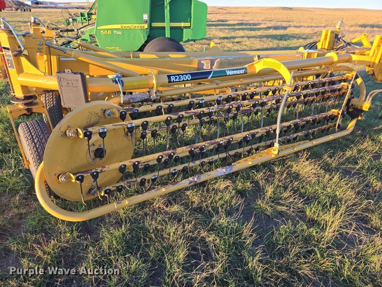 image for item DY1360 Vermeer R2300 hay rake