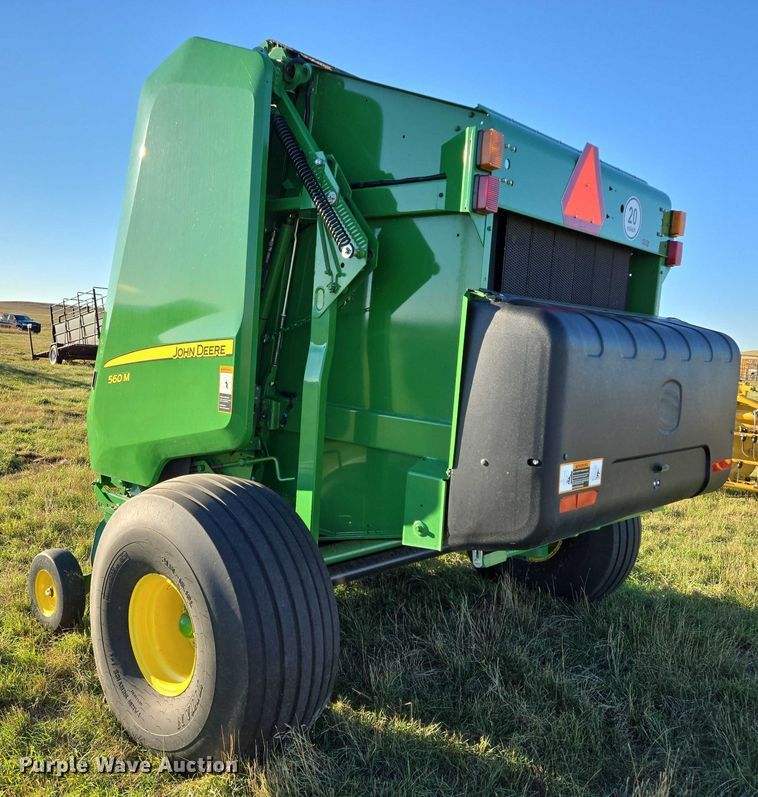 image for item DY1361 2021 John Deere 560M round baler