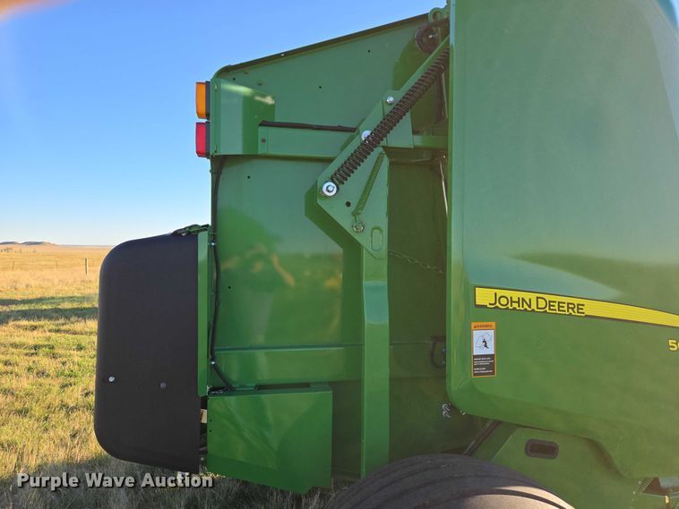 image for item DY1361 2021 John Deere 560M round baler