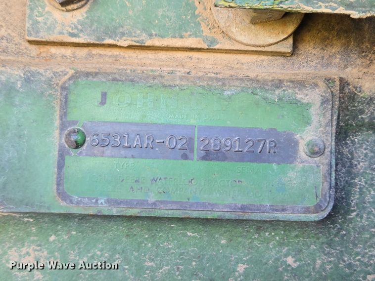 image for item DY1362 John Deere JD770-A motor grader