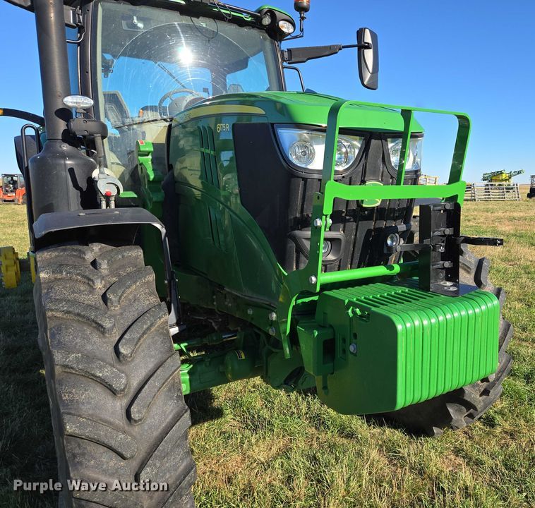 image for item DY1363 2021 John Deere 6175R MFWD tractor