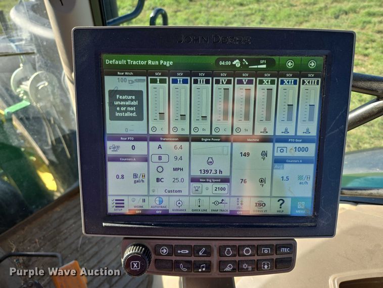 image for item DY1363 2021 John Deere 6175R MFWD tractor