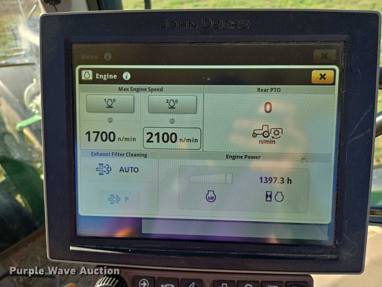 image for item DY1363 2021 John Deere 6175R MFWD tractor