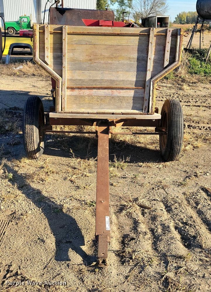 image for item DZ6755 Box wagon with seed spreader attachment