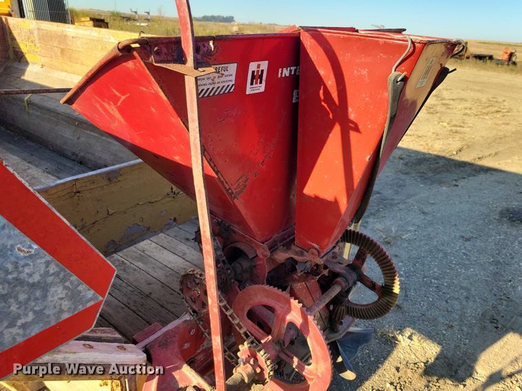 image for item DZ6755 Box wagon with seed spreader attachment