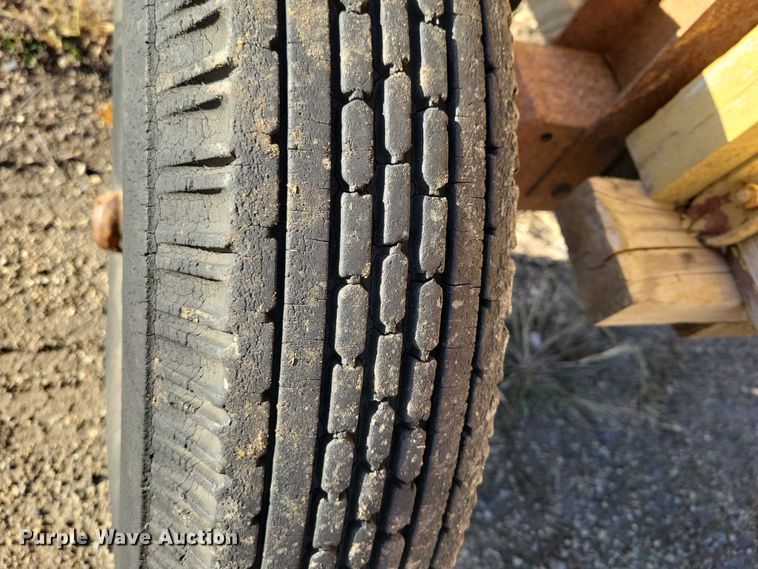 image for item DZ6755 Box wagon with seed spreader attachment