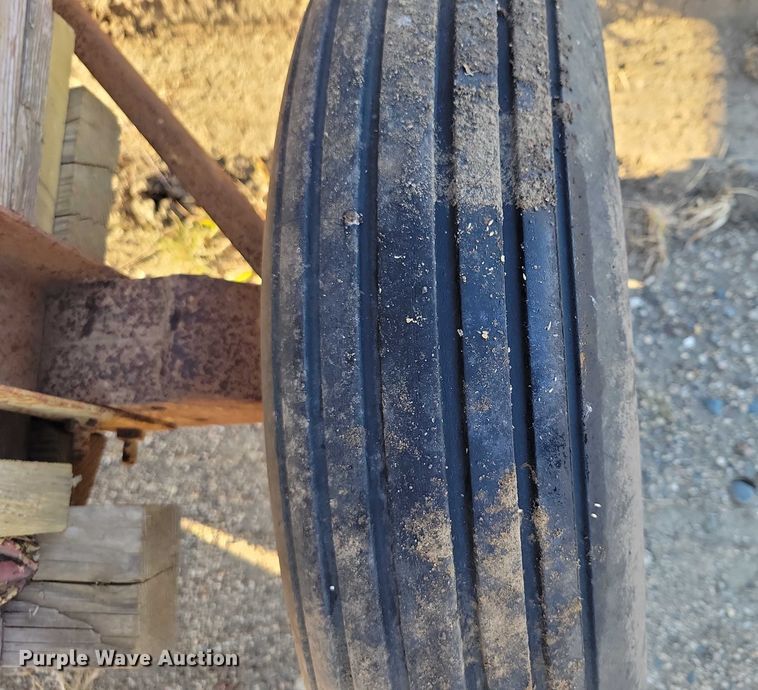 image for item DZ6755 Box wagon with seed spreader attachment