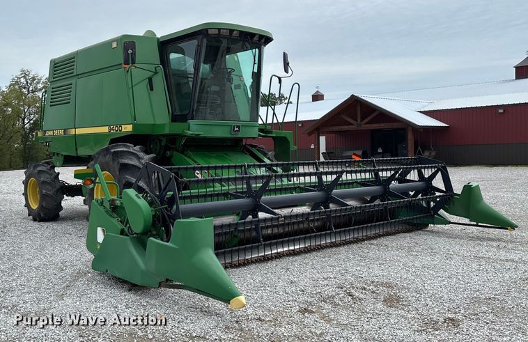 image for item ED2291 1989 John Deere 9400 combine