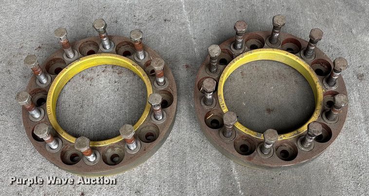 image for item EE4035 (4) 520/85R42 tires and wheels