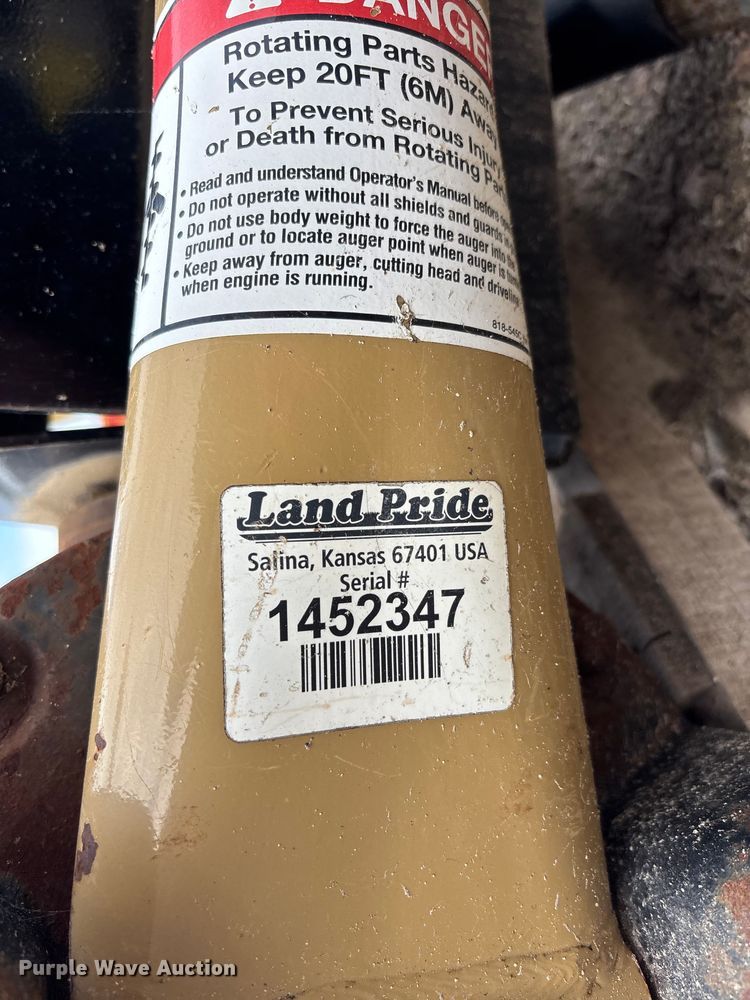 image for item EE4073 Land Pride PD35 post hole digger