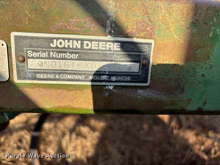 image for item EF6087 John Deere 84-0297 sweep plow