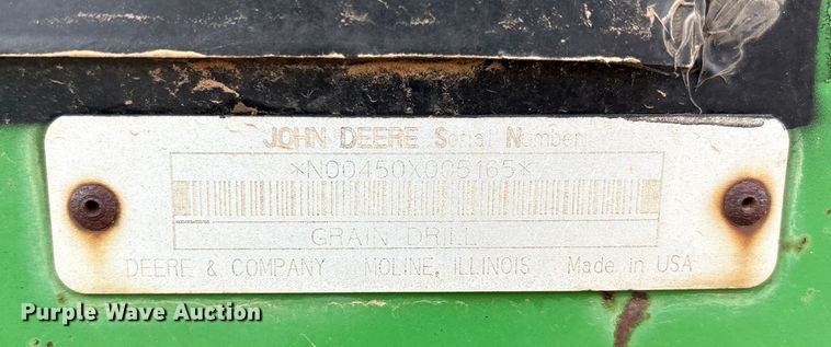 image for item EF6089 (3) John Deere 450 grain drills