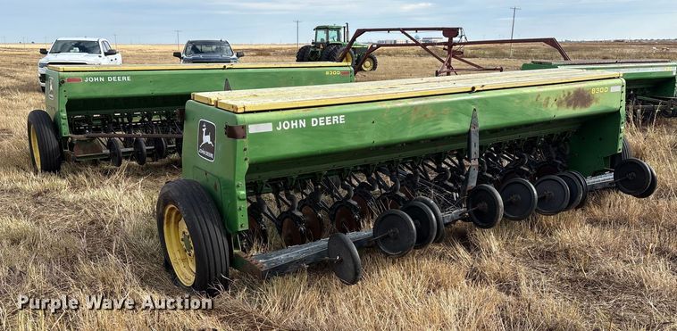 image for item EF6090 (2) John Deere 8200 grain drills