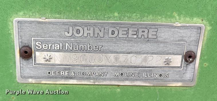 image for item EF6090 (2) John Deere 8200 grain drills