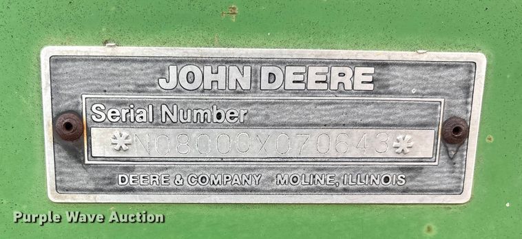 image for item EF6090 (2) John Deere 8200 grain drills