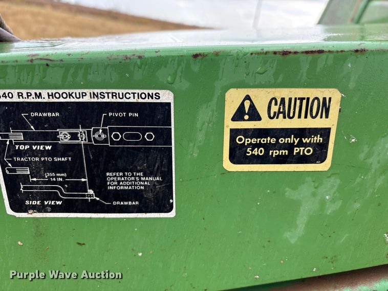 image for item EF6092 John Deere 530 Hay baler