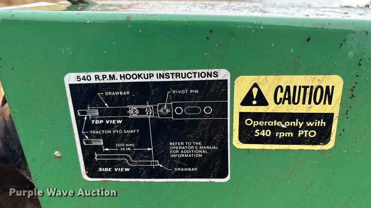 image for item EF6093 John Deere 430 round baler