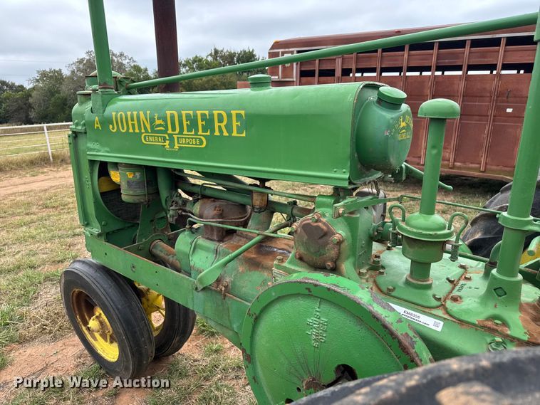 image for item EM8356 John Deere A tractor