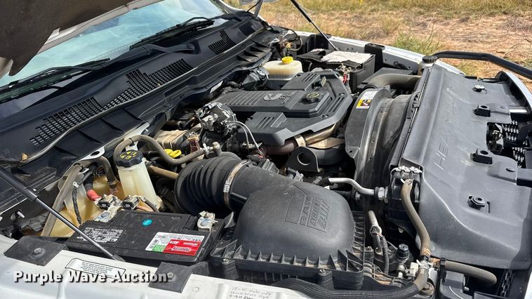 image for item EM8369 2014 RAM 3500 dump bale bed pickup truck