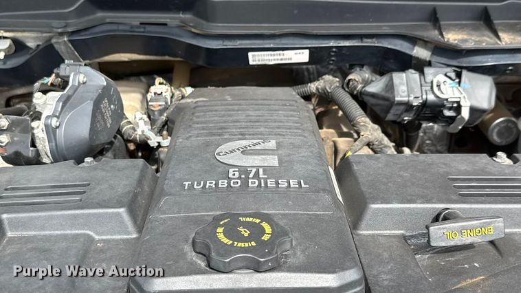 image for item EM8369 2014 RAM 3500 dump bale bed pickup truck