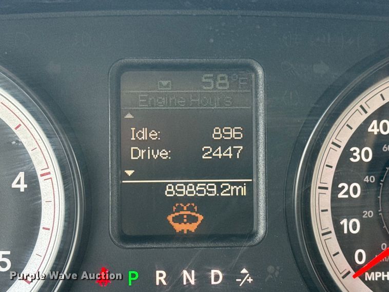 image for item EM8369 2014 RAM 3500 dump bale bed pickup truck