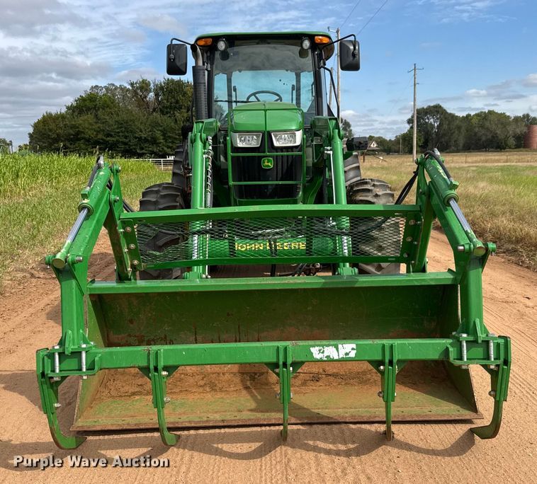 image for item EM8372 2013 John Deere 6115D MFWD tractor