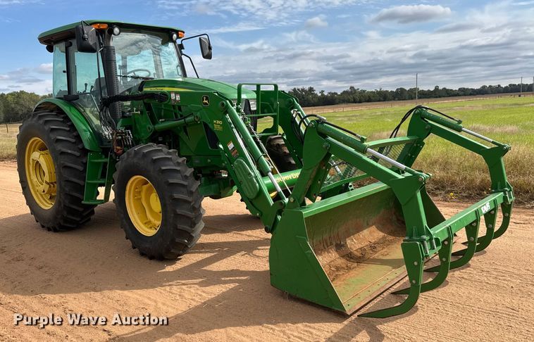 image for item EM8372 2013 John Deere 6115D MFWD tractor