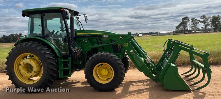 image for item EM8372 2013 John Deere 6115D MFWD tractor