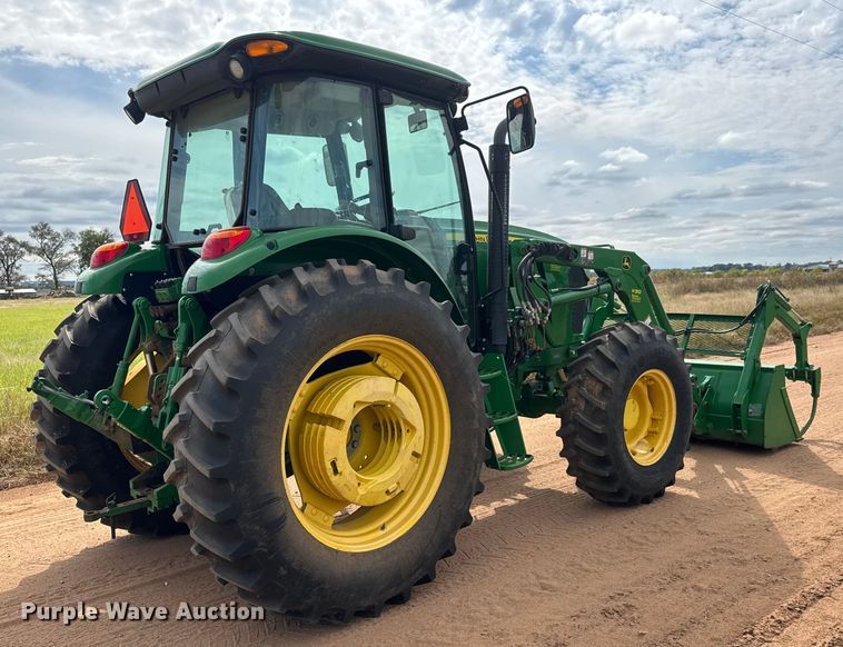 image for item EM8372 2013 John Deere 6115D MFWD tractor