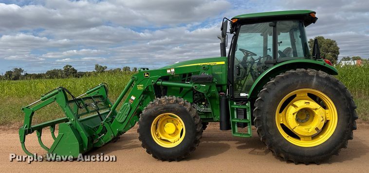 image for item EM8372 2013 John Deere 6115D MFWD tractor