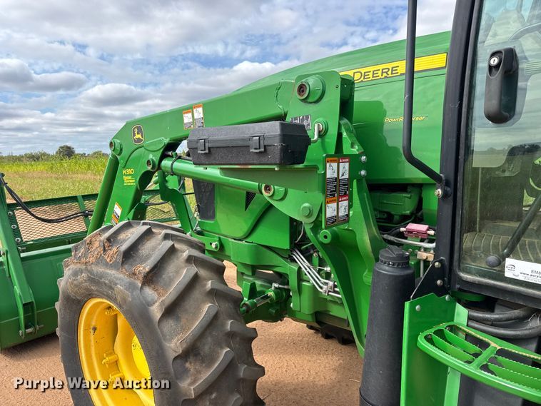 image for item EM8372 2013 John Deere 6115D MFWD tractor