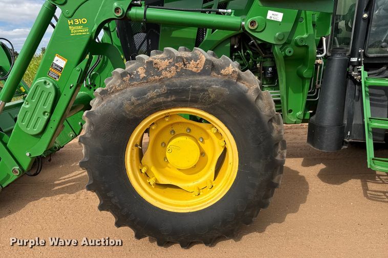 image for item EM8372 2013 John Deere 6115D MFWD tractor