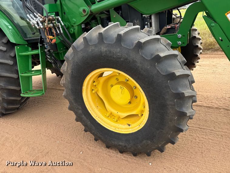 image for item EM8372 2013 John Deere 6115D MFWD tractor