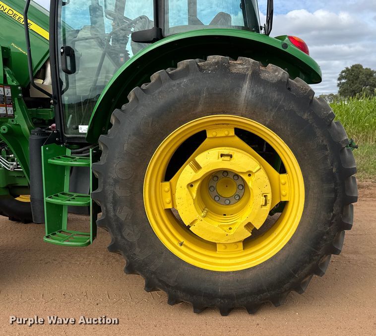 image for item EM8372 2013 John Deere 6115D MFWD tractor