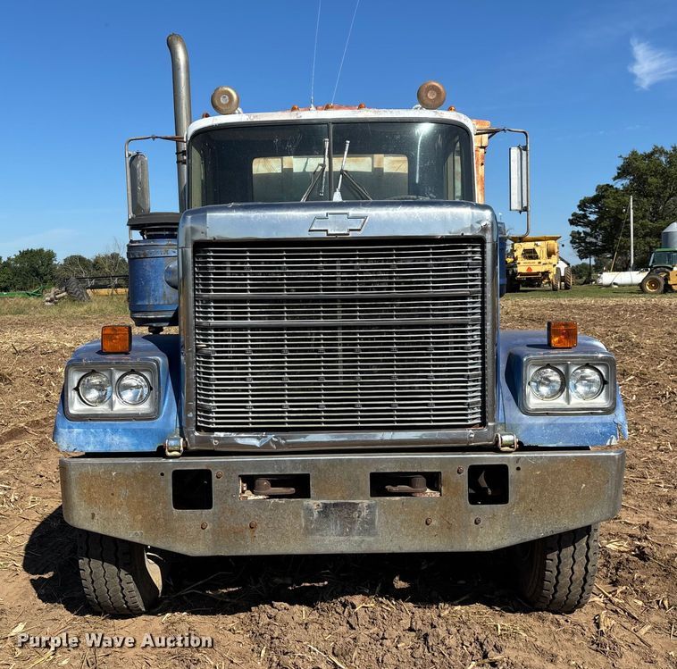 image for item EN5658 1977 Chevrolet Bison grain truck