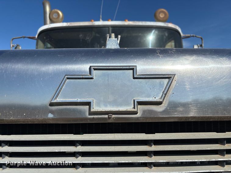 image for item EN5658 1977 Chevrolet Bison grain truck
