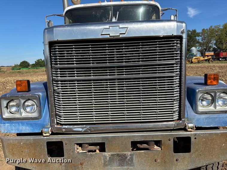 image for item EN5658 1977 Chevrolet Bison grain truck