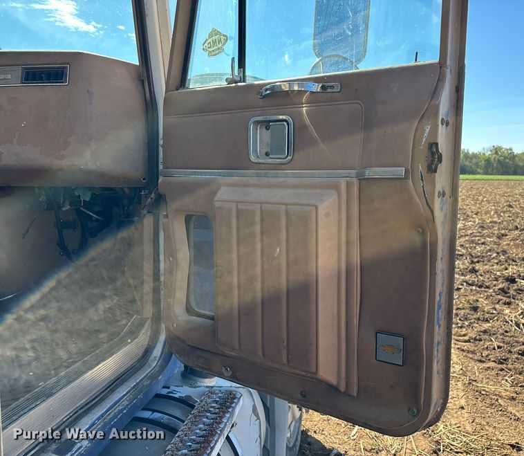 image for item EN5658 1977 Chevrolet Bison grain truck