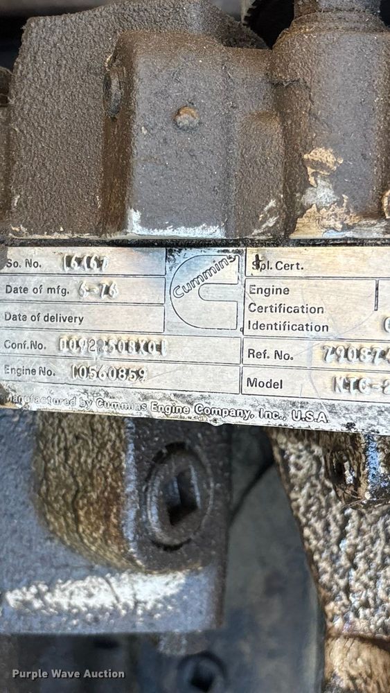 image for item EN5658 1977 Chevrolet Bison grain truck